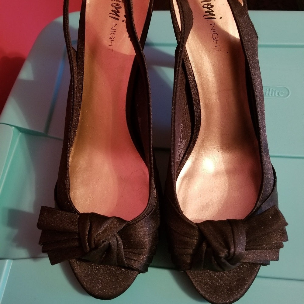 Open toe heel